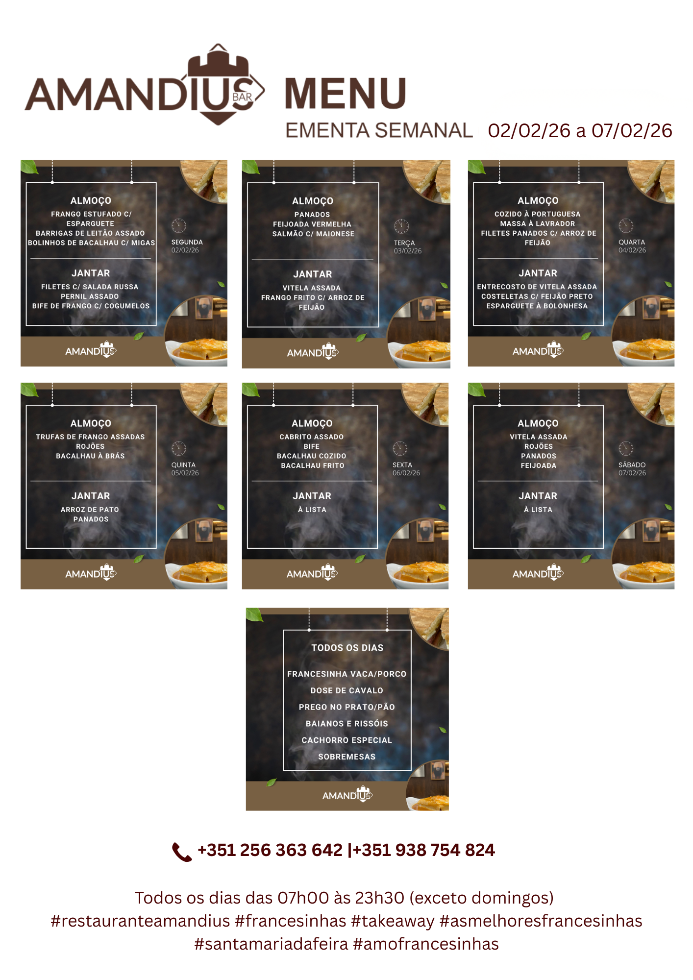 Ementa Restaurante Amandius 02_FEV_26